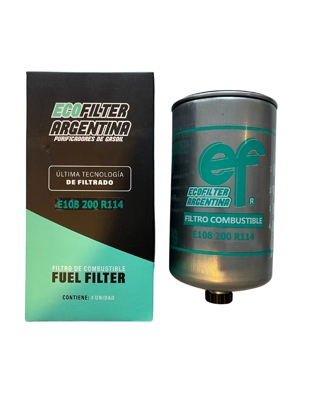 Filtro de gasoil de alta eficiencia para motores diésel | E108200R114