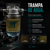 El gasoil destruye inyectores. Esto lo para.