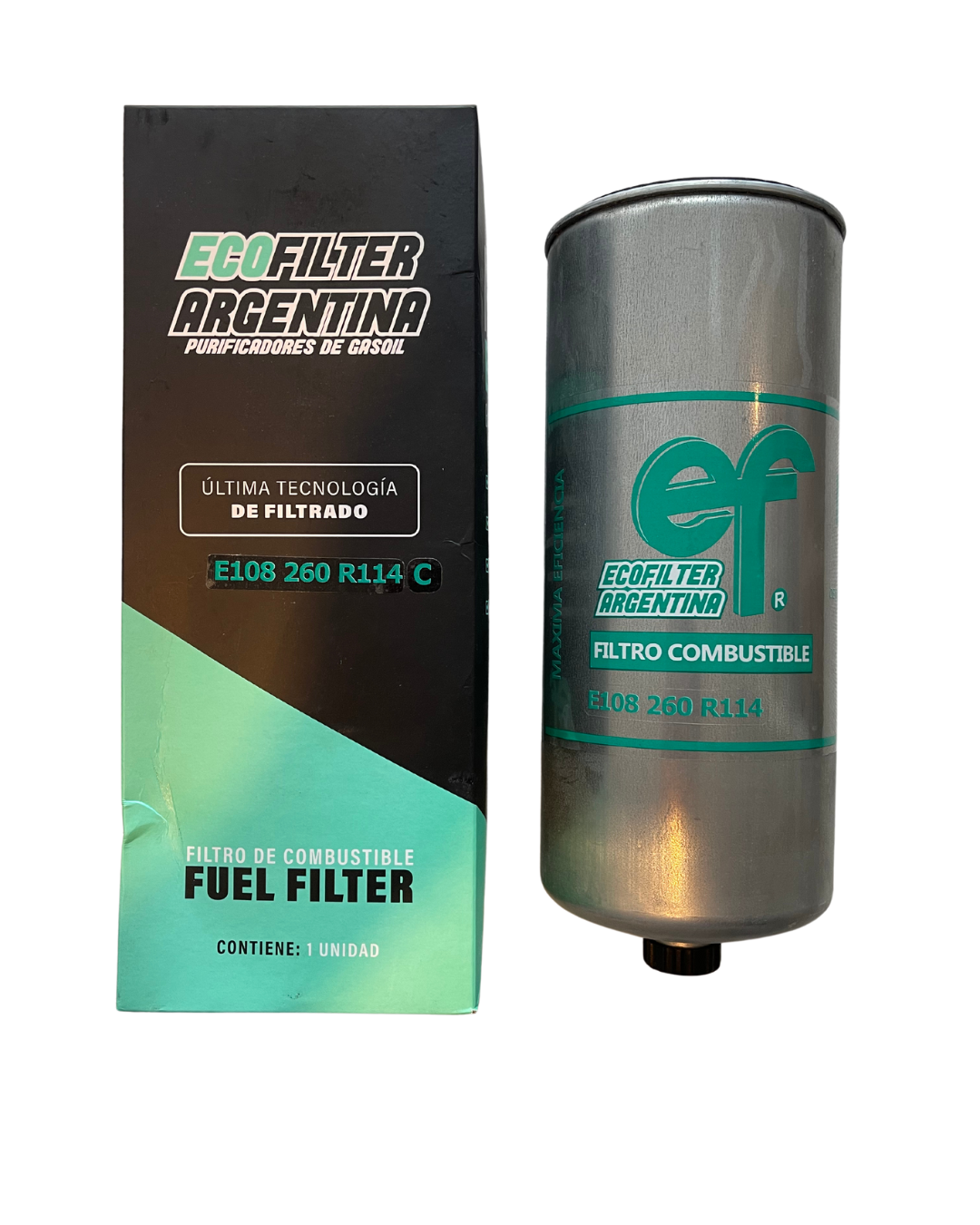 Filtro de gasoil de alta eficiencia para motores diésel | E108260R114